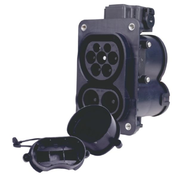 CCS2 Female Connector Combo 2 EV Socket CCS2 EV Inlet 80A/150A/200A/250A/300A EV