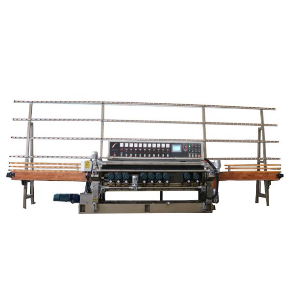 Quality PLC Control Vertical Glass Linear Beveling Machine for Vertical Structure Beveling for sale