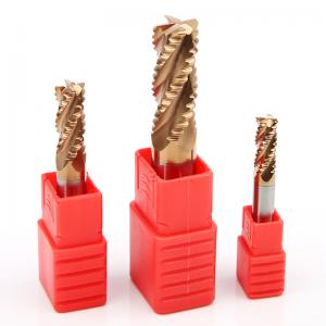 China 8mm Roughing Carbide End Mill Solid 8 Flutes For Rough Milling on sale