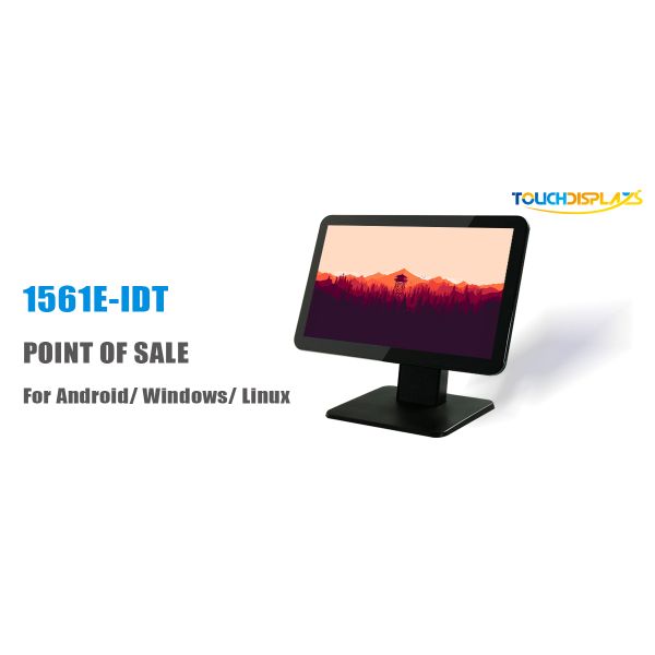 RoHS Approved 15.6 Inch Capacitive Touch Screen POS PC