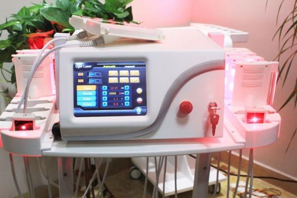Quality 650nm / 980nm Dual Wave Lipo Laser Slimming Machine For Weight Loss for sale