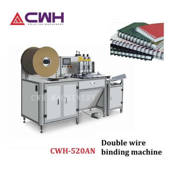 Quality Double Loop Binding Machine for calendar/notebook/exercise book for sale