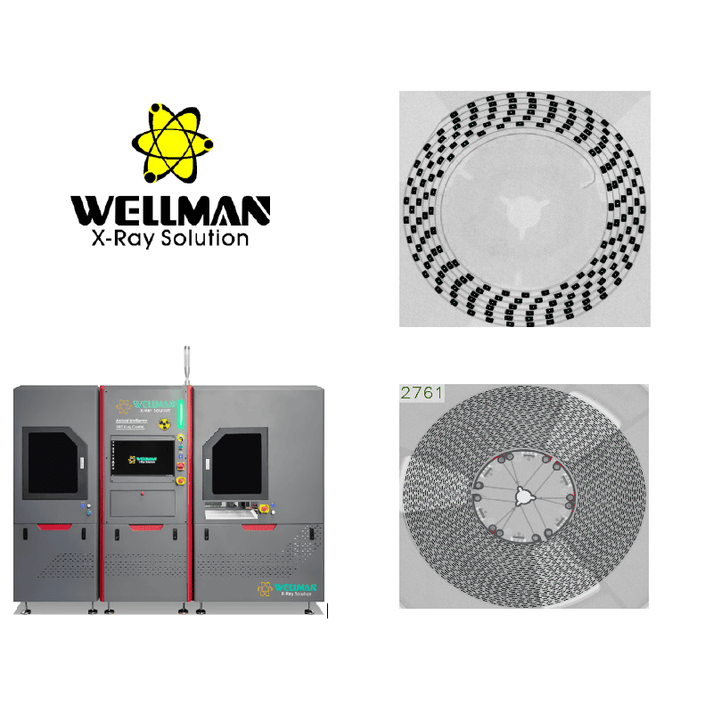  High Resolution Automatic SMT Reel X Ray Counter With AI Deep Learning Algorithm Manufactures