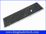 Stainless Steel Black Panel Mount Keyboard With Function Keys And Optical
