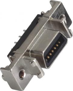  1.27mm Pitch scsi CEN - Type female connector mating with 6320M 68 pins Manufactures