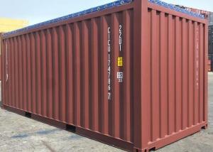 China Folding Roof 20GP Open Top Transport Storage Container on sale
