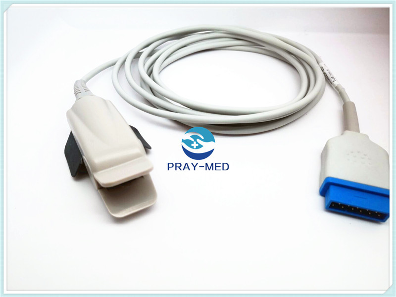  GE Marqutte OXI Reusable Spo2 Sensors 11 Pin Connector 3m / 10ft Cable Manufactures