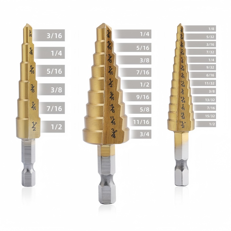 Customize Hex Shank Titanium Coated Hss Drill Bits Hss Cutter Bit