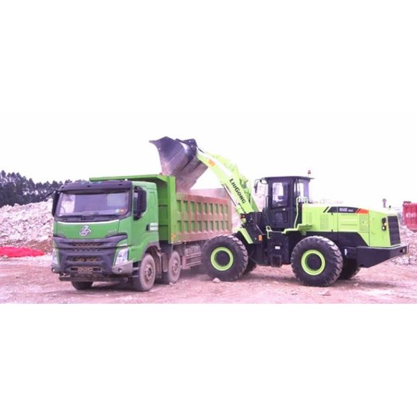 5ton mining electric wheel loader with pure battery