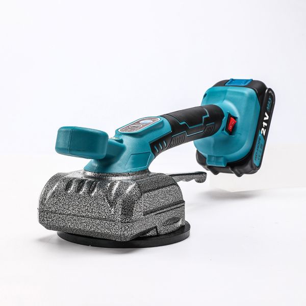 Portable Automatic Ceramic Paving Machine with Adjustable Vibration Frequency and Battery Powered Leveling Tool
