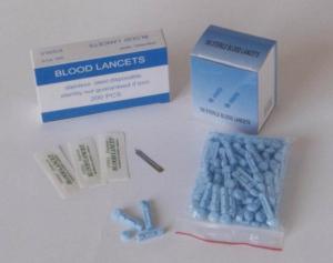  Plastic twist-off blood lancet 28G for blood sugar  testing Manufactures