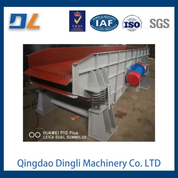 Casting Sand Mold Shakeout Vibrating Conveyor
