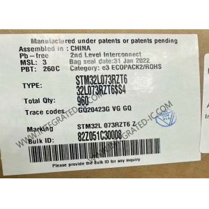  Microcontroller MCU STM32L073RZT6 Ultra Low Power ARM Microcontrollers 32MHz CPU Manufactures