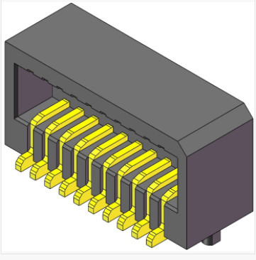  0.8mm BTB Female Header 4 To 52P Connector H5.1 SMT Pcb Board Connectors Manufactures
