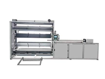 Quality Cubic And Cylinder Foam Block Boring Machine Automatically Middle Hole Puching Perforated Auto Feeding for sale