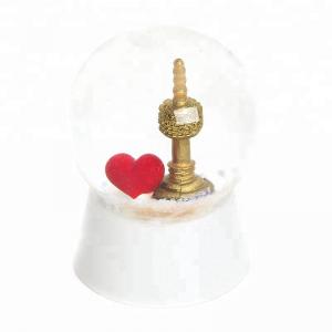 Polyresin 45mm Seoul Tower Souvenirs Snow Globes Manufactures