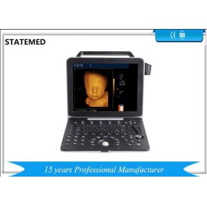 Portable 3D 4D Real Time Color Doppler Ultrasound Scanner Multi Function