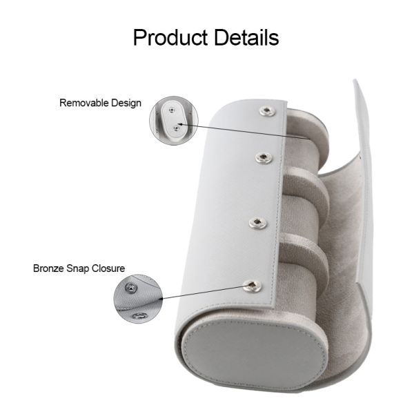 Travel Watch Case Leather Portable Luxury Watch Box Packaging Watch Roll Case