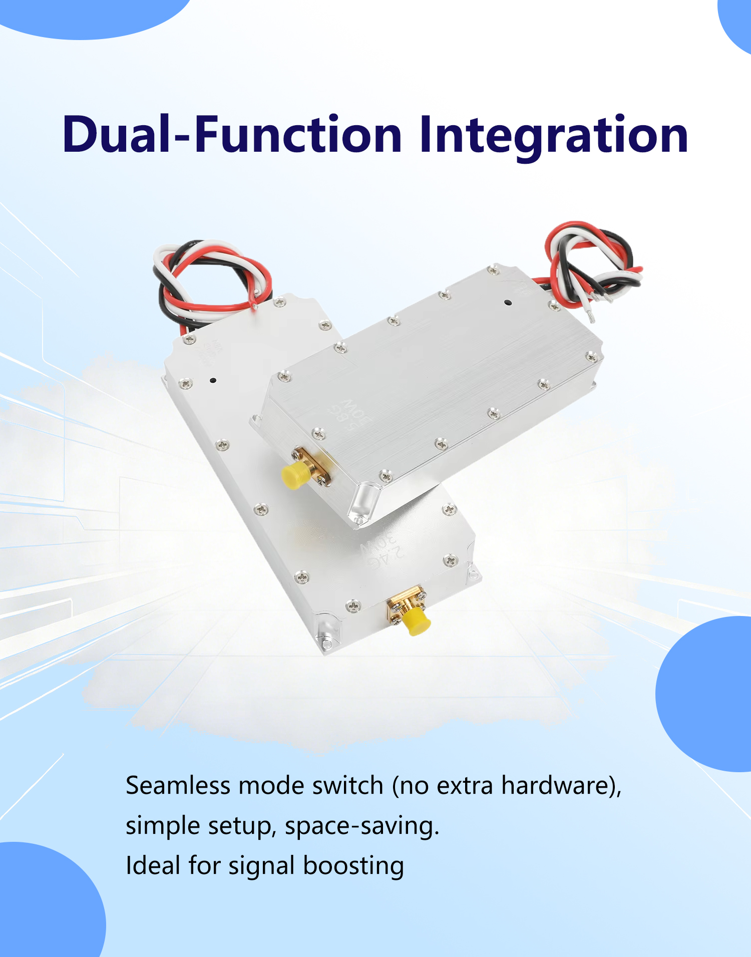 Anti Drone Customized Module 30W 50W rf Power Amplifier Module Blocking UAV drone jammer