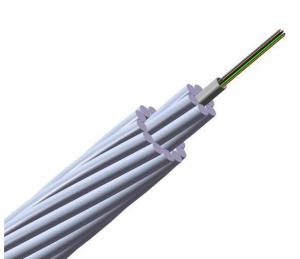  24 Core OPGW Fiber Optic Cable Outdoor Composite Overhead Ground Wire Power Line Manufactures