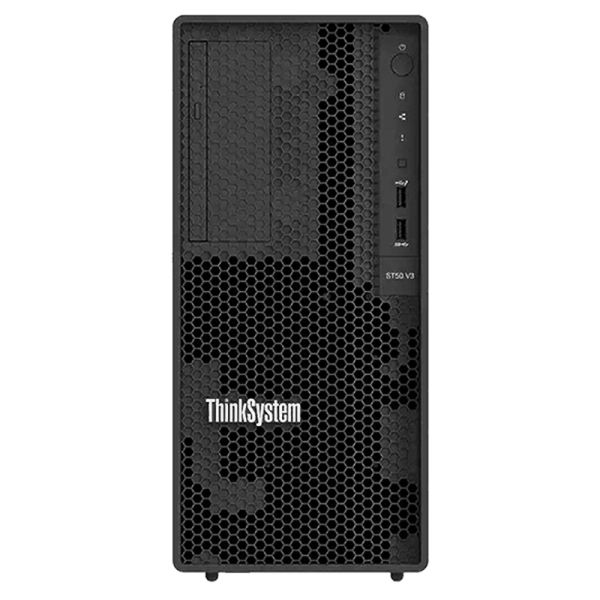 ThinkSystem ST50 V3 4U Tower Server with Xeon Processor and 128GB DDR4 Memory