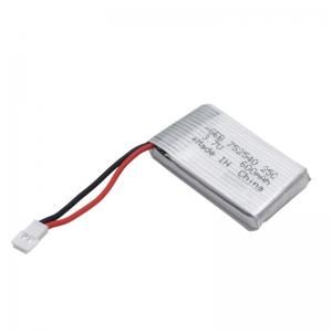  25C Lipo 3.7V Drone Battery 752540 600mAh With XH2.54 Connector Manufactures