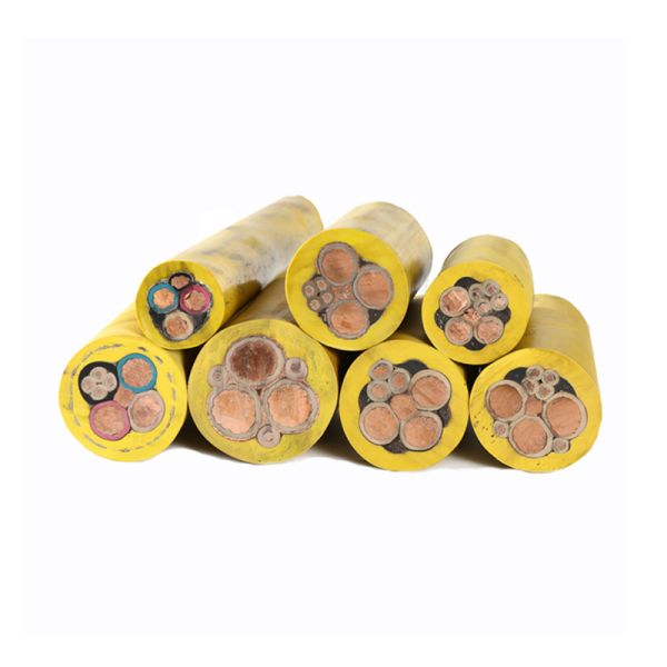 Lightweight Flexible Rubber Cable Waterproof Sheathed Submersible Cable Wire
