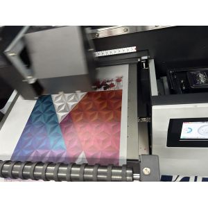 K/C/M/Y W V Ink Color A3 UV Printer with S1-HD Print Head and 300x475mm Platform