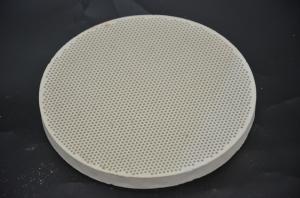  Refractory Ceramic Gas Stove Plates Round Shape For Baking Bread SGS Manufactures