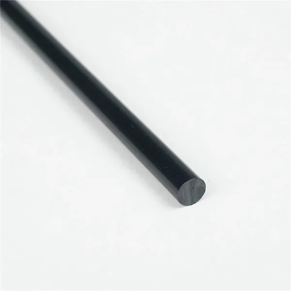 Hard Circular Solid PVC Round Rod 6mm Polyvinyl Chloride