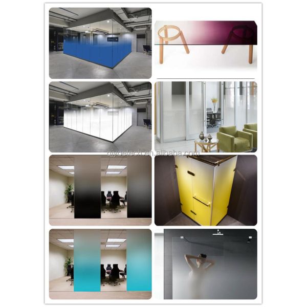 Custom Patterns 8mm Pattern Texture Tempered Glass Silkprint Gradient Balustrades Door