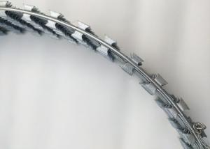  Hot Dipped Galvanized Razor Wire Concertina Cross BTO-10 Short Blade Manufactures
