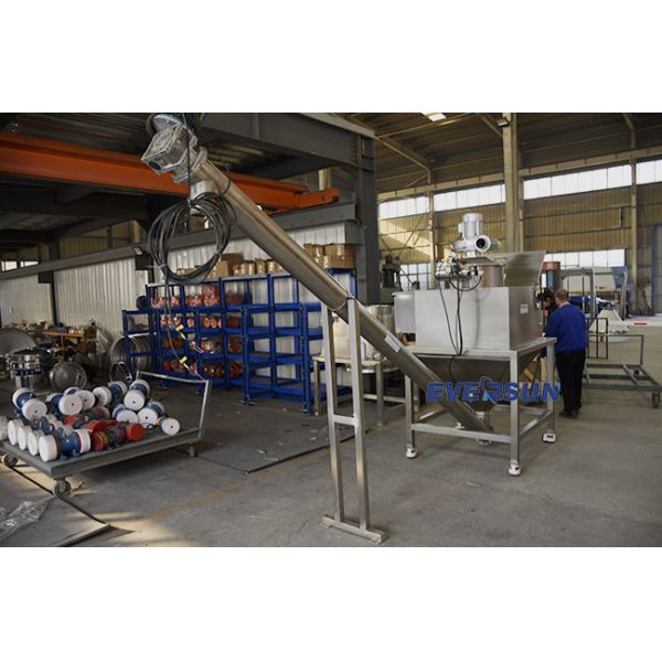 Horizontal / Inclined / Vertical Type Screw Feeder For Chemical Application