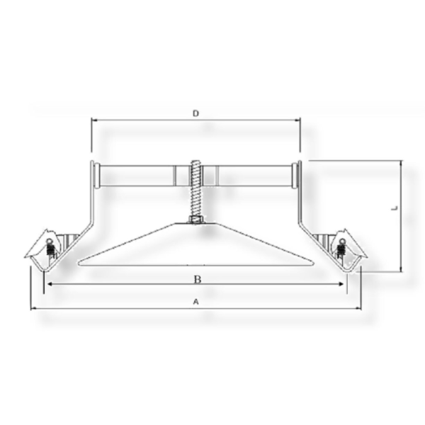 Round White ABS Plastic Diffuser Air Outlet For HVAC