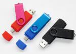 Smart Phone Usb 2.0 USB OTG Flash Drive , 16gb PVC / Metal USB Pen Disk