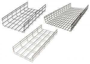 China ISO9001 Wire Mesh Type Cable Tray Basket SUS304 Hot Dipped Galvanized on sale