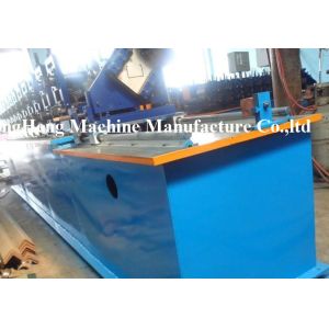 Cr12 Roller Servo Motor Stud And Track Roll Forming Machine For C U Angle 1.2mm