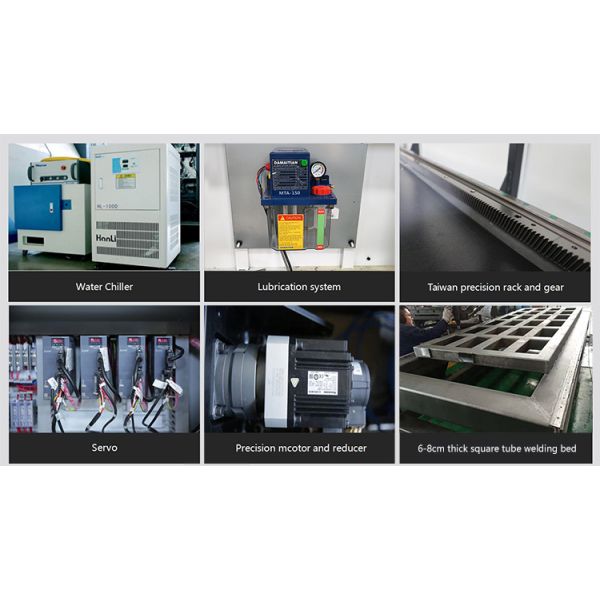3000W Sheet Metal Fiber Laser Cutting Machine BMP Format Supported