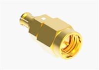  SMA Male to MCX Male RF Coaxial Adapter Brass Body Center Pin PTFE Dielectric 6GHz Manufactures