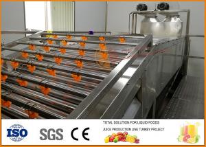  60T/H Apple Juice Production Line SUS304 Material , Apple Processing Plant Manufactures