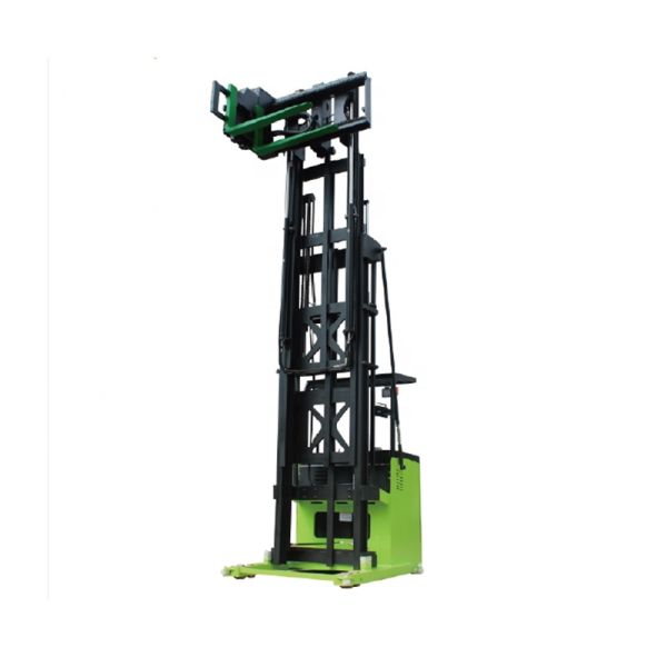 6M 3 Way Narrow Aisle Electric Pallet Trolley Jack Stacker