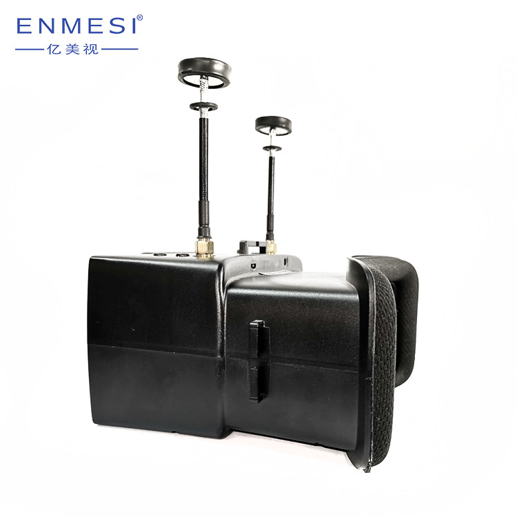 AV IN Input LCD Dual Antenna Receiving HD Video Glasses Display 4.3'' Drone