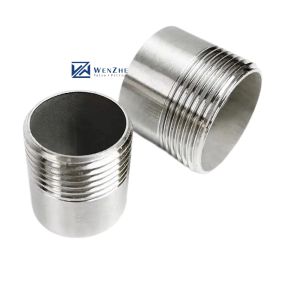 Durable SS304 Threaded One End NPT BSPP BSPT G Threaded 1-1/2" Casting for