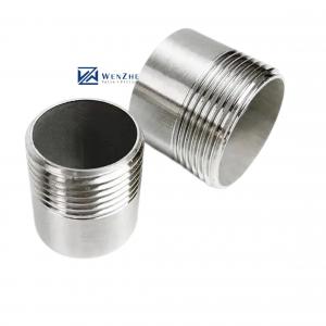  General SS304/316 Thread Nipple for Homebrew Hardware NPT/BSPP/BSPT G Threaded 3 Inches Manufactures