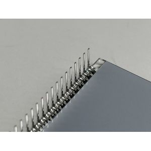 Custom 8 Segment LCD Display and 7 Segment LCD Display Price Options for Black