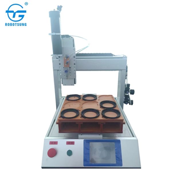 Silicon Dispenser Machine One Component Glue Machine with Engine Core for Chemical Application Wood Case Packaging