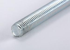  High Tensile Zinc Plated Steel  Threaded Rods And Studs , Long Fully Threaded Rod 1m-3m Manufactures