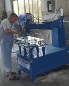  1300 x 500 x 1600mm Foshan Star Manual Glass Inner Circle Grinding Machine for Gas Stoves Manufactures