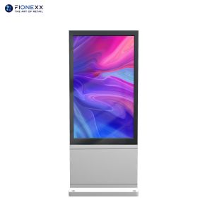 49inch Humidity Tolerable LCD Window Displays with Clear Resolution and 5 Ms