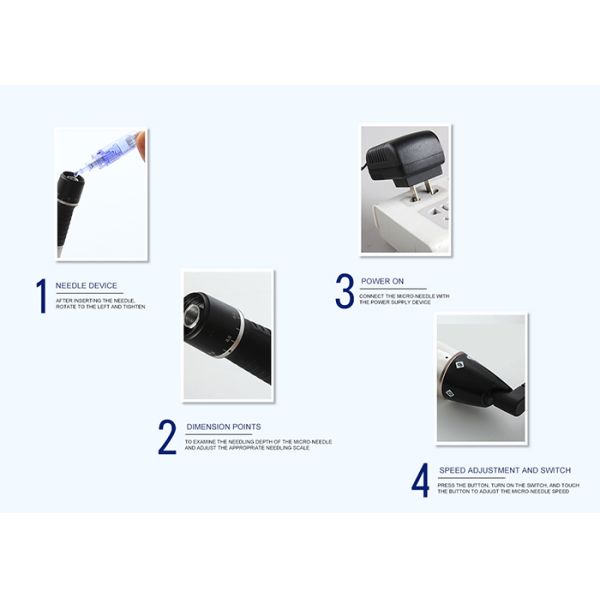 Wireless Permanent Makeup Machine Kit / Electric Micro Needling Machine For Beauty Makeup